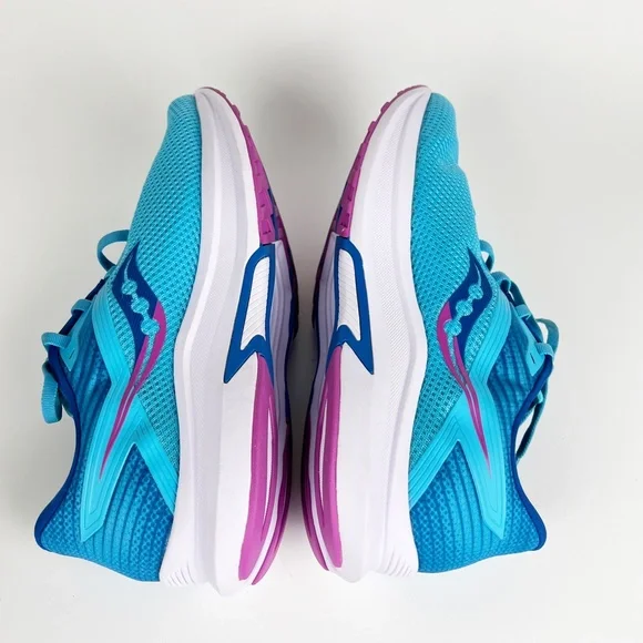 New SAUCONY Axon Running Shoe Blaze/Royal S10657-30 Women’s Size 11 Blue - Picture 12 of 15